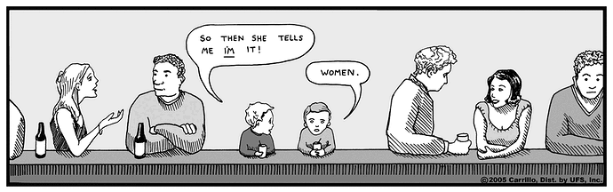 F Minus Comic Strip for December 24, 2005