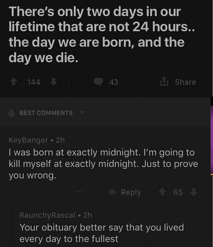 live life to fullest