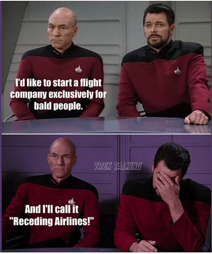 star trek receding airlines