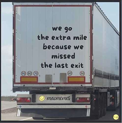 Go extra mile