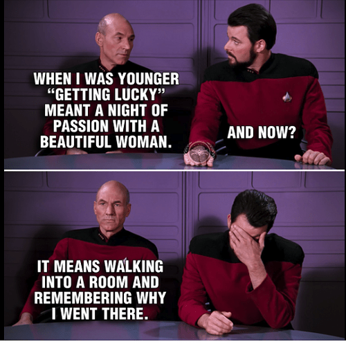 star trek getting lucky