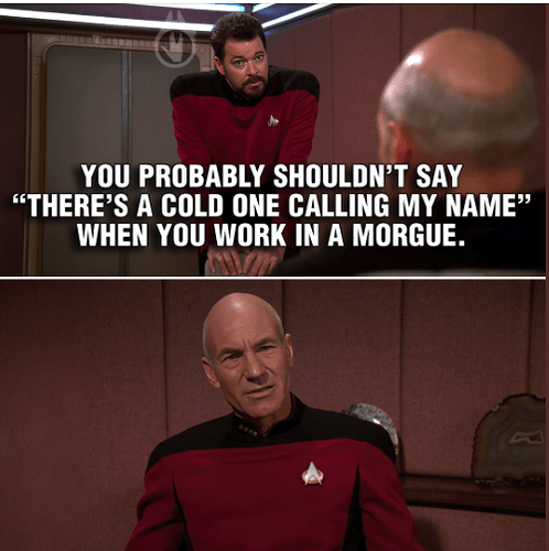 star trek calling my name