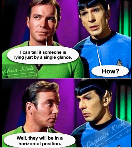 star trek lying