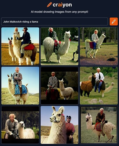 craiyon_110529_John_Malkovich_riding_a_llama