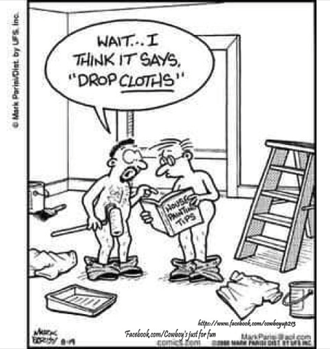 Drop cloths