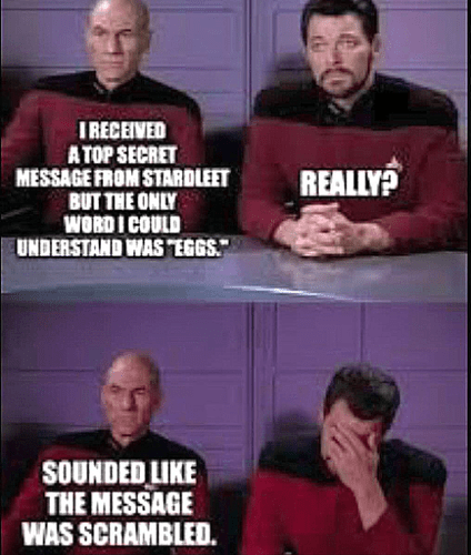 star trek scrambled eggs