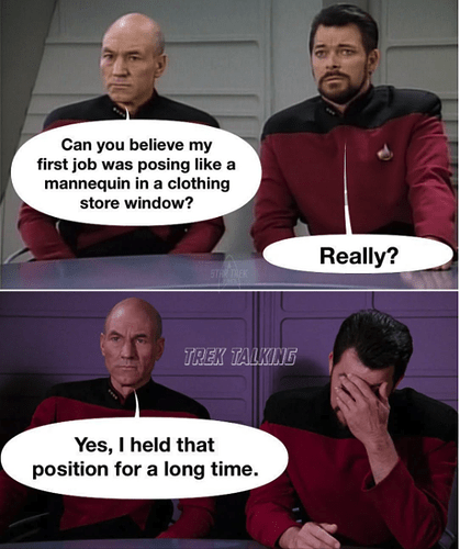 star trek mannequin