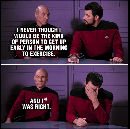 star trek exercise