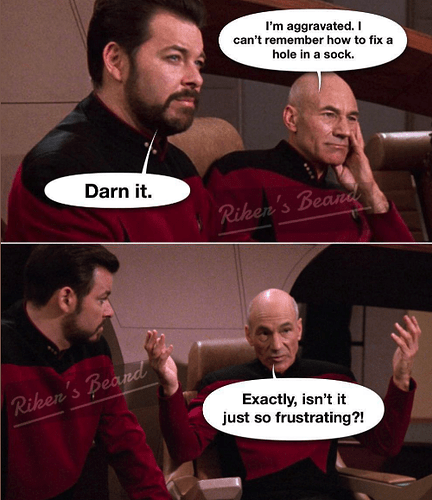 star trek darn it