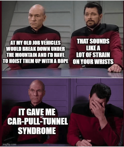 star trek carpal tunnel