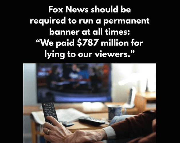 fox news lying penalty