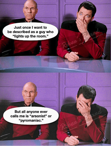 star trek lights up the room
